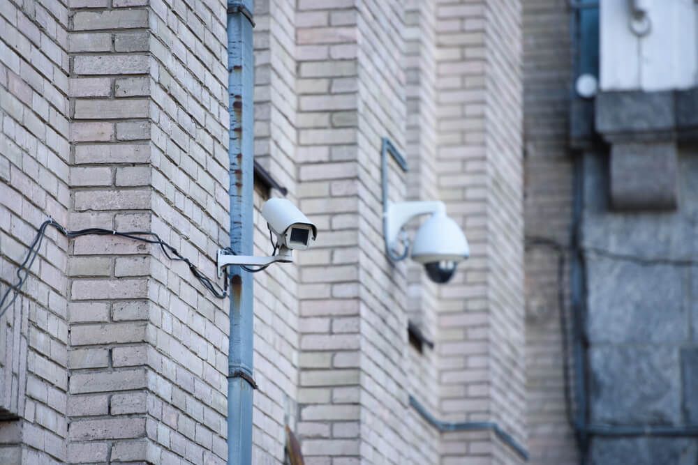 How can I access security footage after a fender bender?