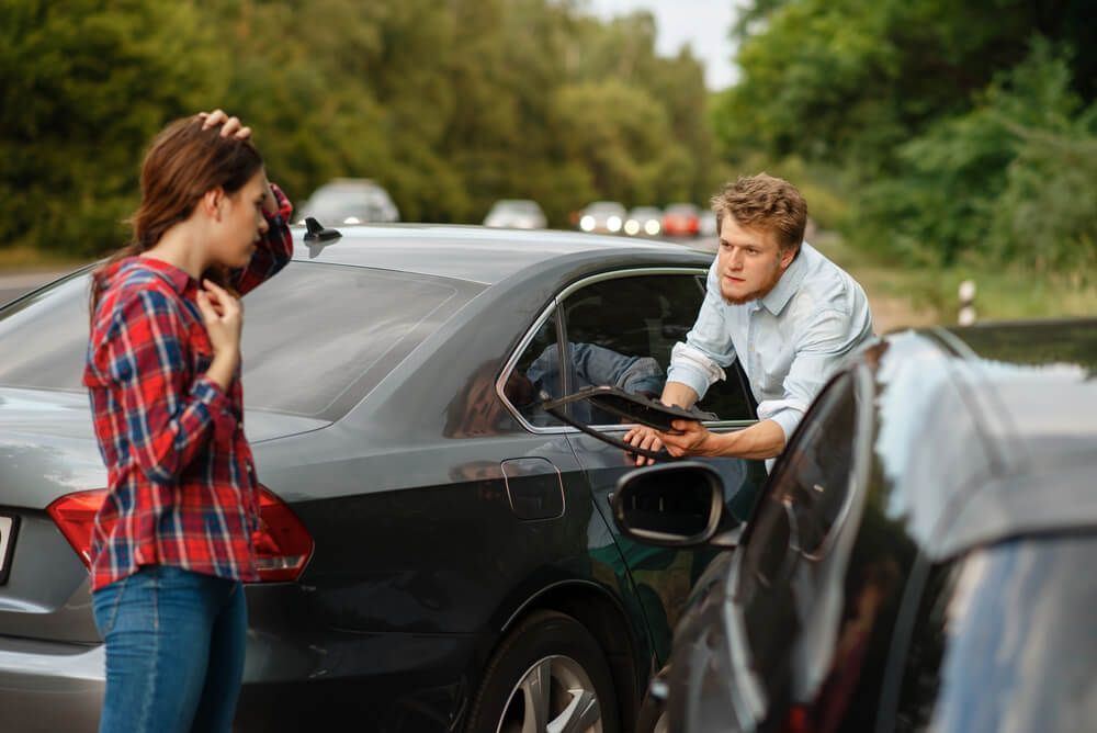 What does it mean to be partially at fault for a car accident?