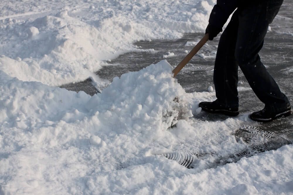 When is a black ice accident the fault of homeowners?