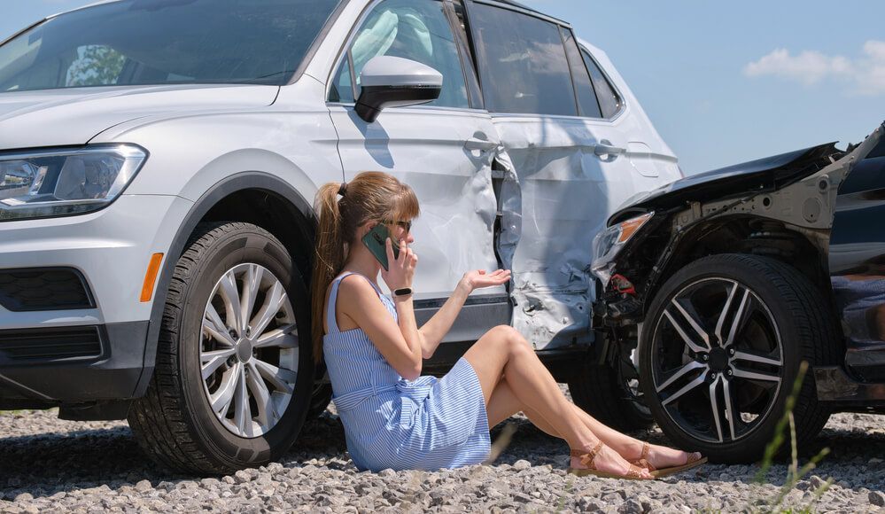  When does a car accident go to court?
