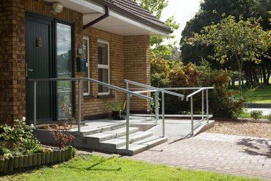 Brick Building Entrance With — My Coast Projects in West Gosford, NSW