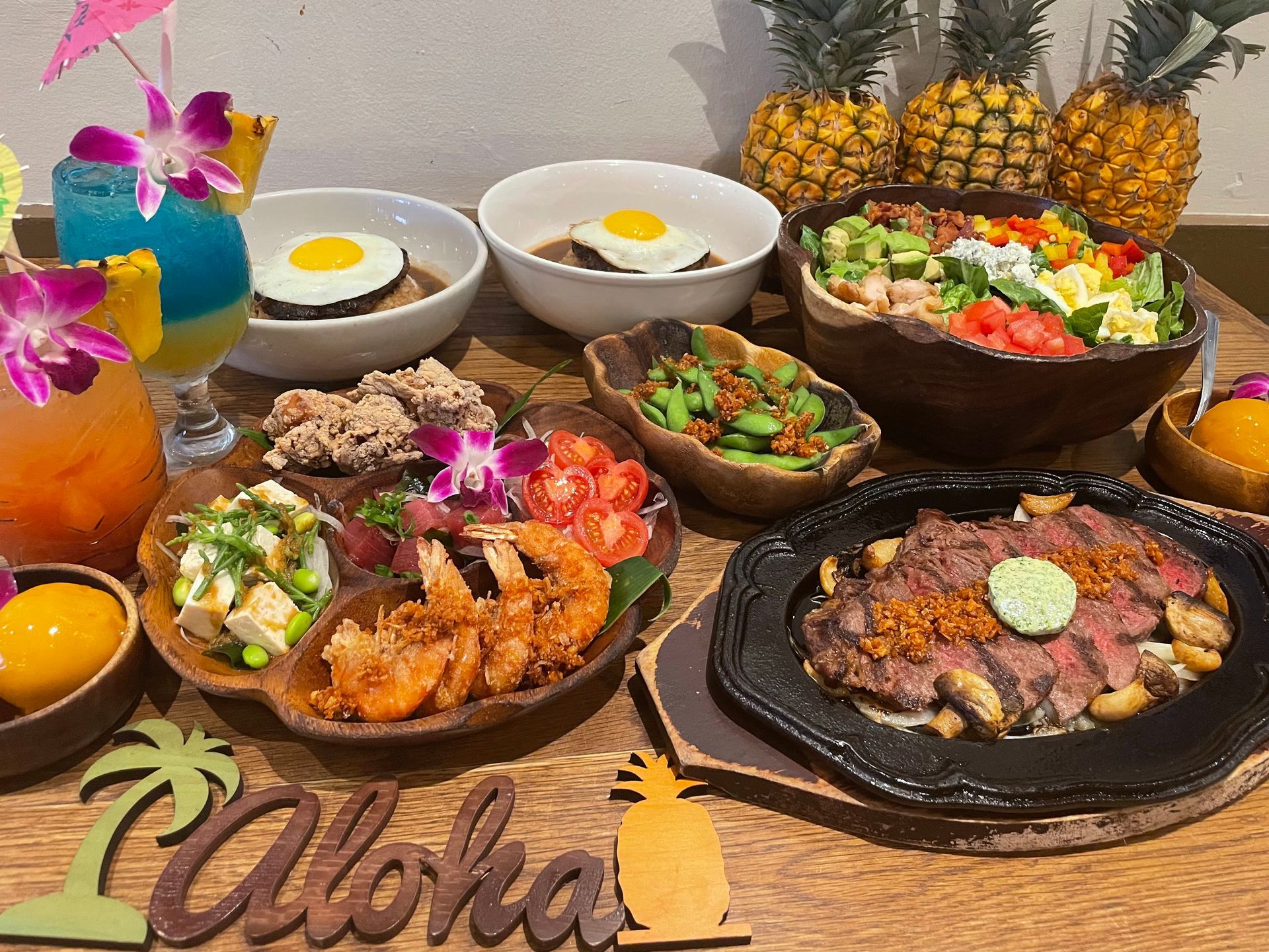ALOHA TABLE Waikiki Course Menu