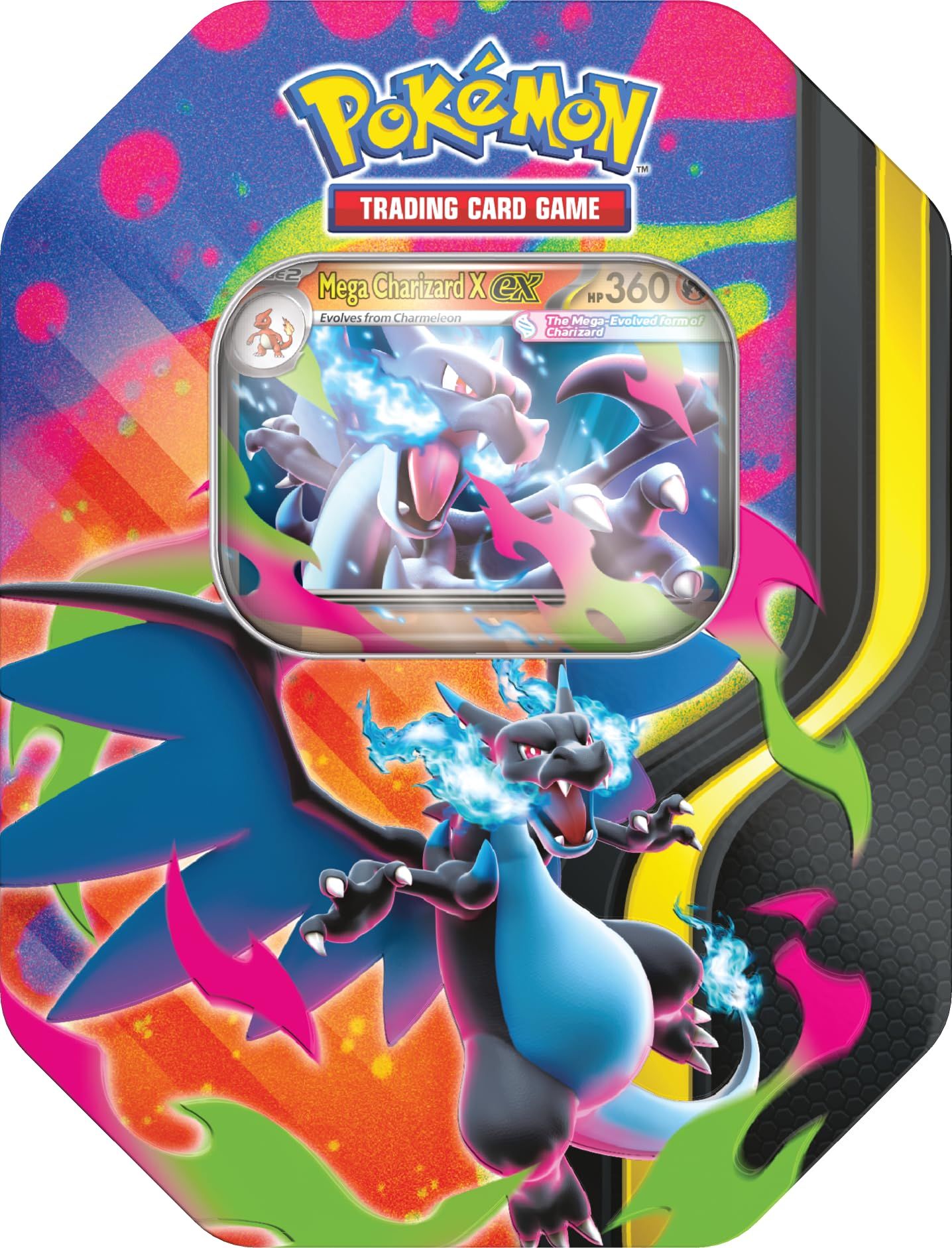Pokemon Charizard EX tin