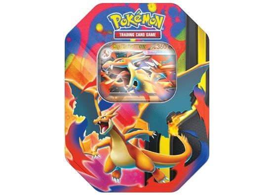 Pokemon Charizard EX tin