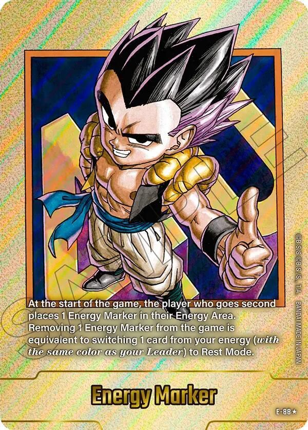Energy Marker (E-88) (Gold) - Fusion World Energy Markers (DBSFW_EM)
