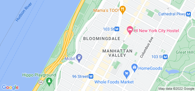 Map of business location