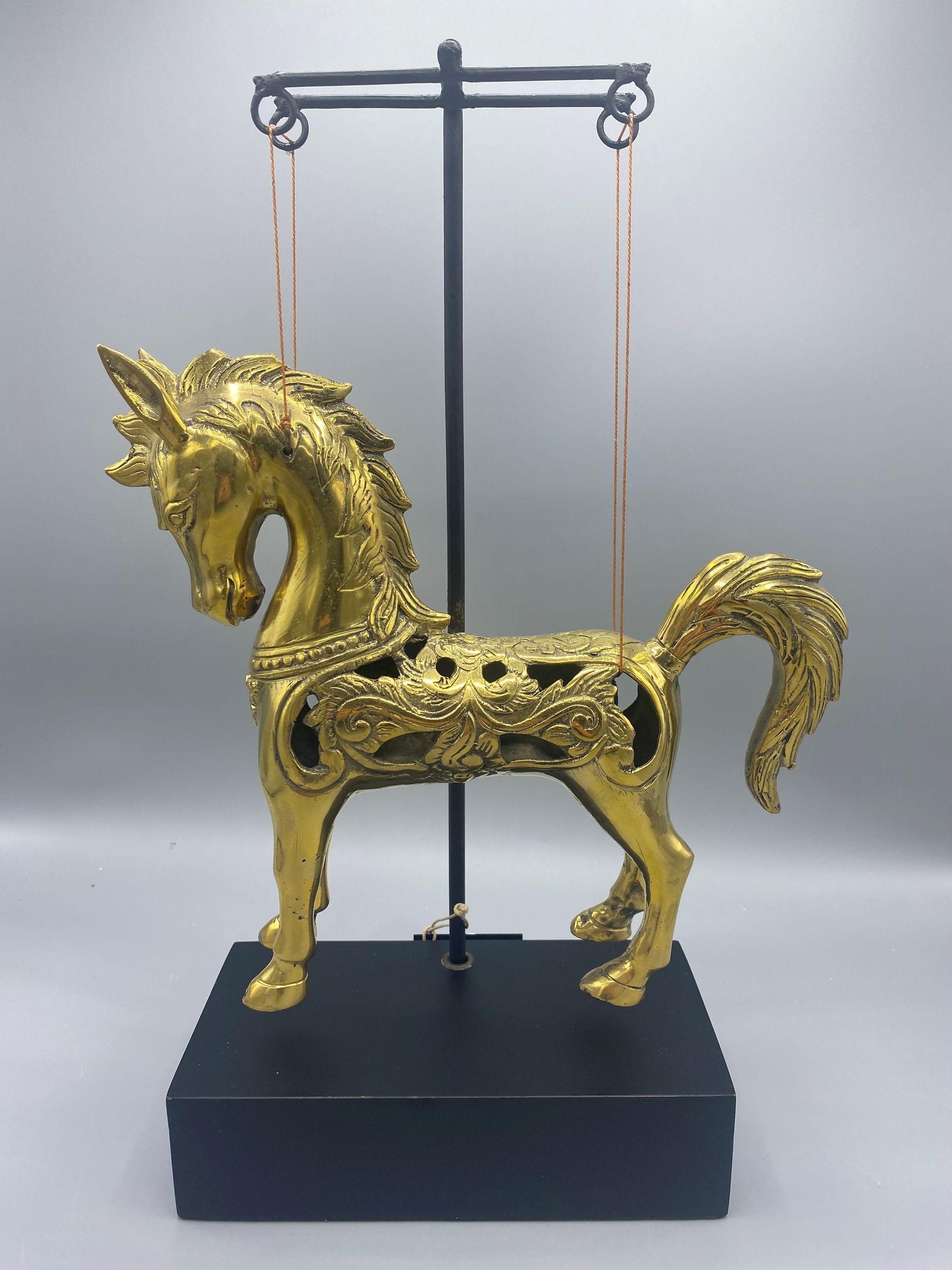 Horse Sculpture On Stand &mdash; Tropic Living In Smithfield, QLD