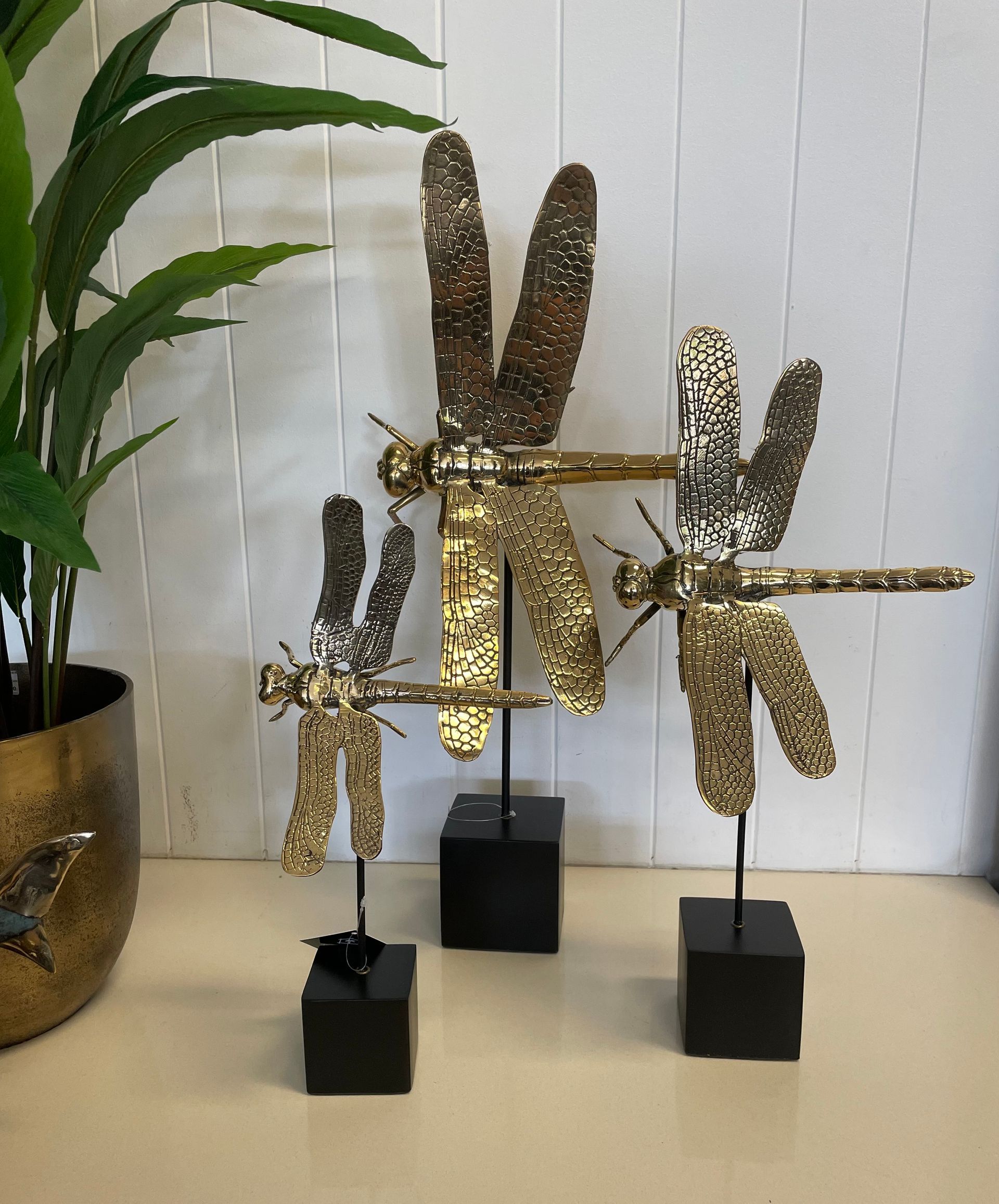 Dragonfly Decorative Sculpture On Stand &mdash; Tropic Living In Smithfield, QLD