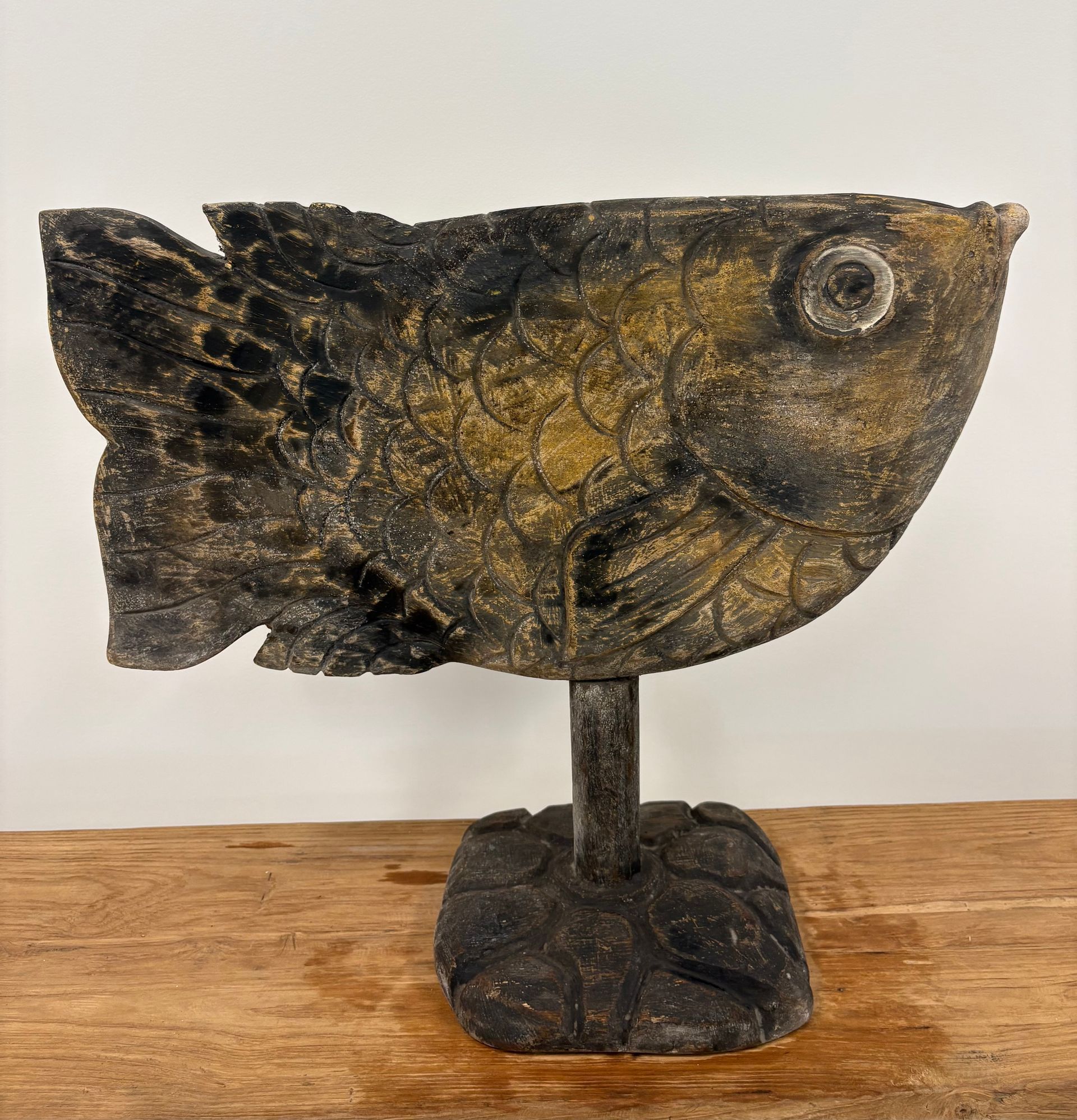 Recycled Timber Fish Decorative Sculpture &mdash; Tropic Living In Smithfield, QLD