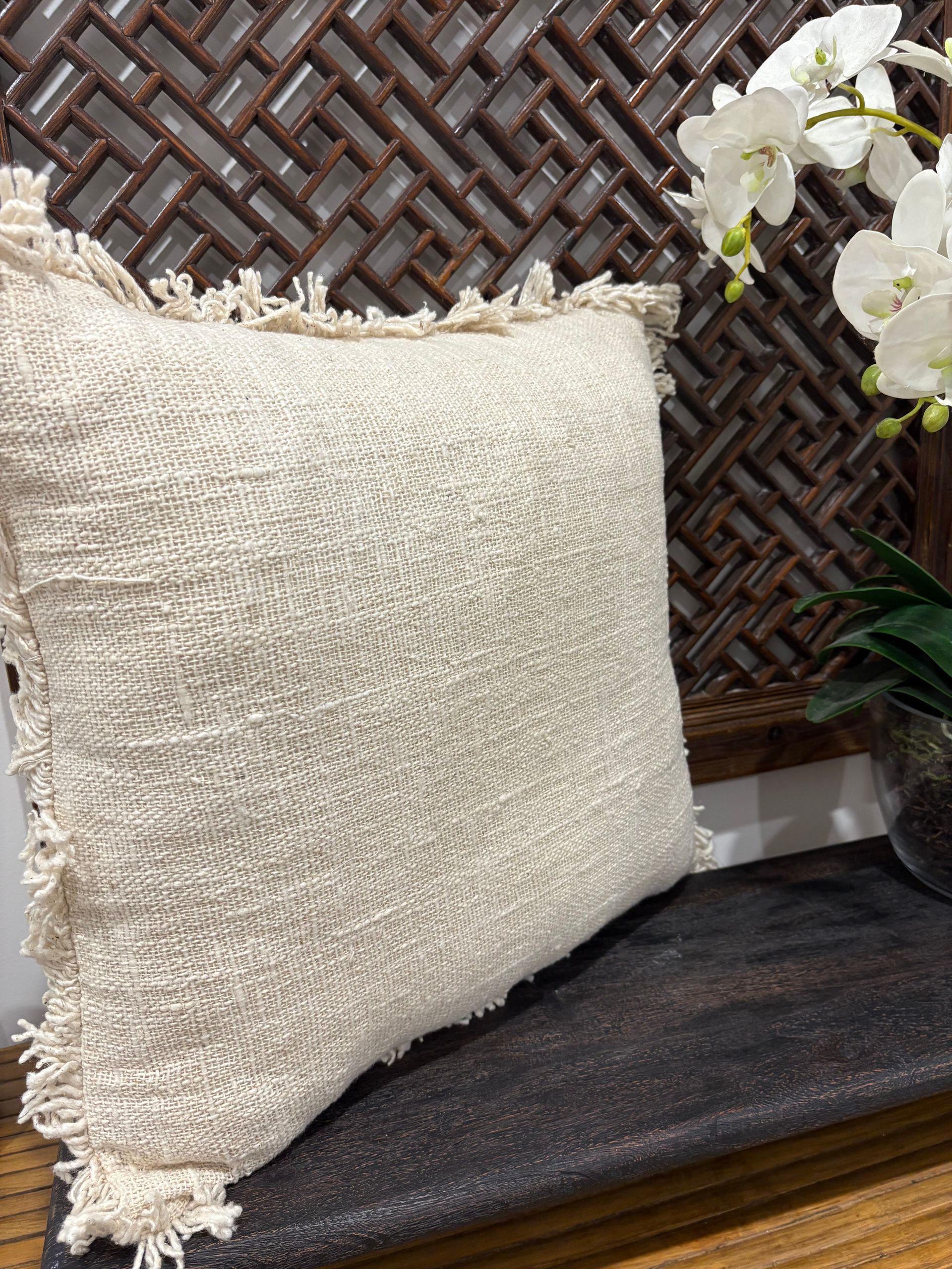 Natural Weave Cushion &mdash; Tropic Living In Smithfield, QLD