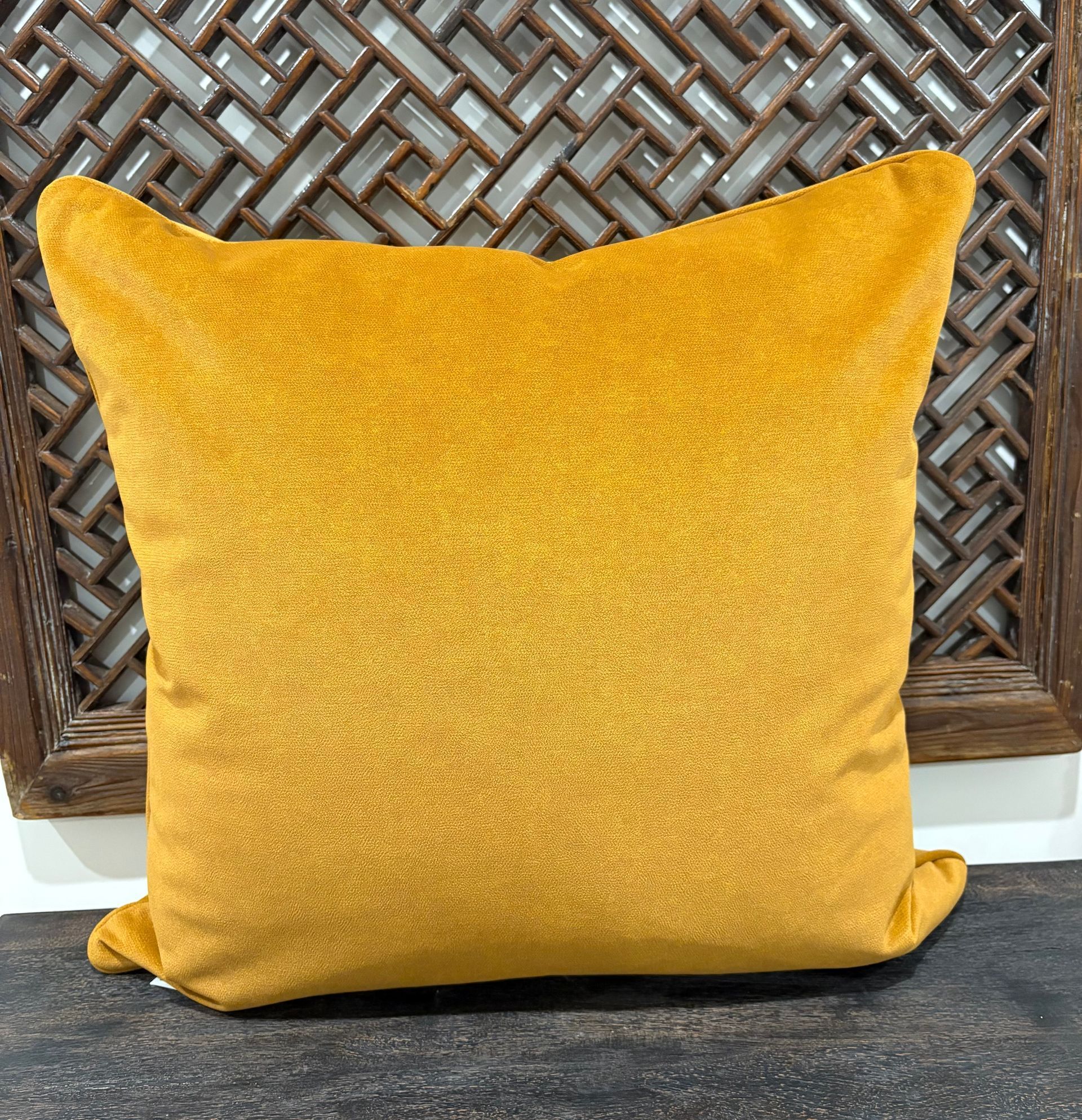 Ginger Feather Filled Cushion &mdash; Tropic Living In Smithfield, QLD