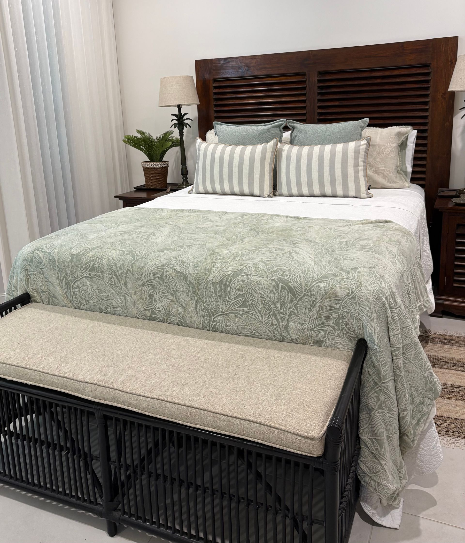 Barbados Coco Flannel Blanket &mdash; Tropic Living In Smithfield, QLD