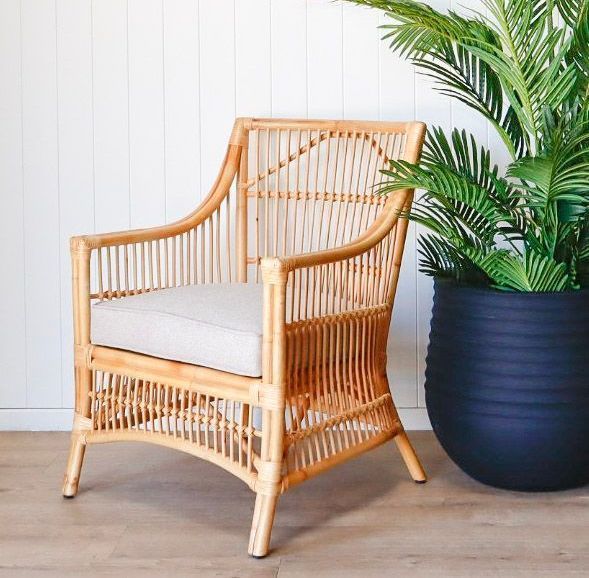 Oasis Arm Chair In Natural Finish &mdash; Tropic Living In Smithfield, QLD