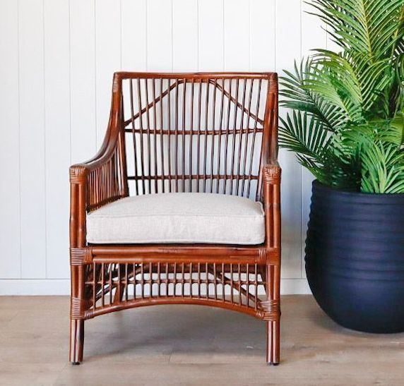 Oasis Arm Chair In Antique Finish &mdash; Tropic Living In Smithfield, QLD