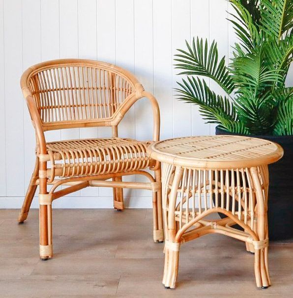 Palm Cove Casual Rattan Chair — Tropic Living In Smithfield, QLD