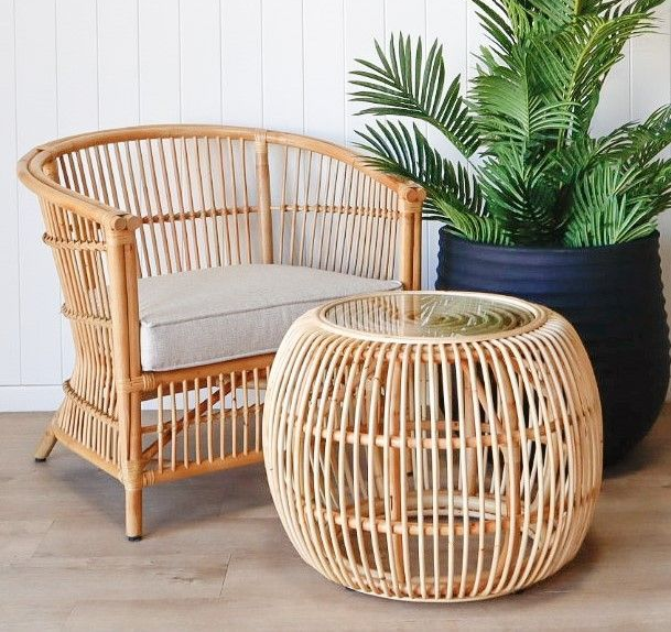 Coogee Handcrafted Rattan Chair — Tropic Living In Smithfield, QLD