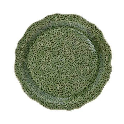 Green Ceramic Dinner Plate &mdash; Tropic Living In Smithfield, QLD