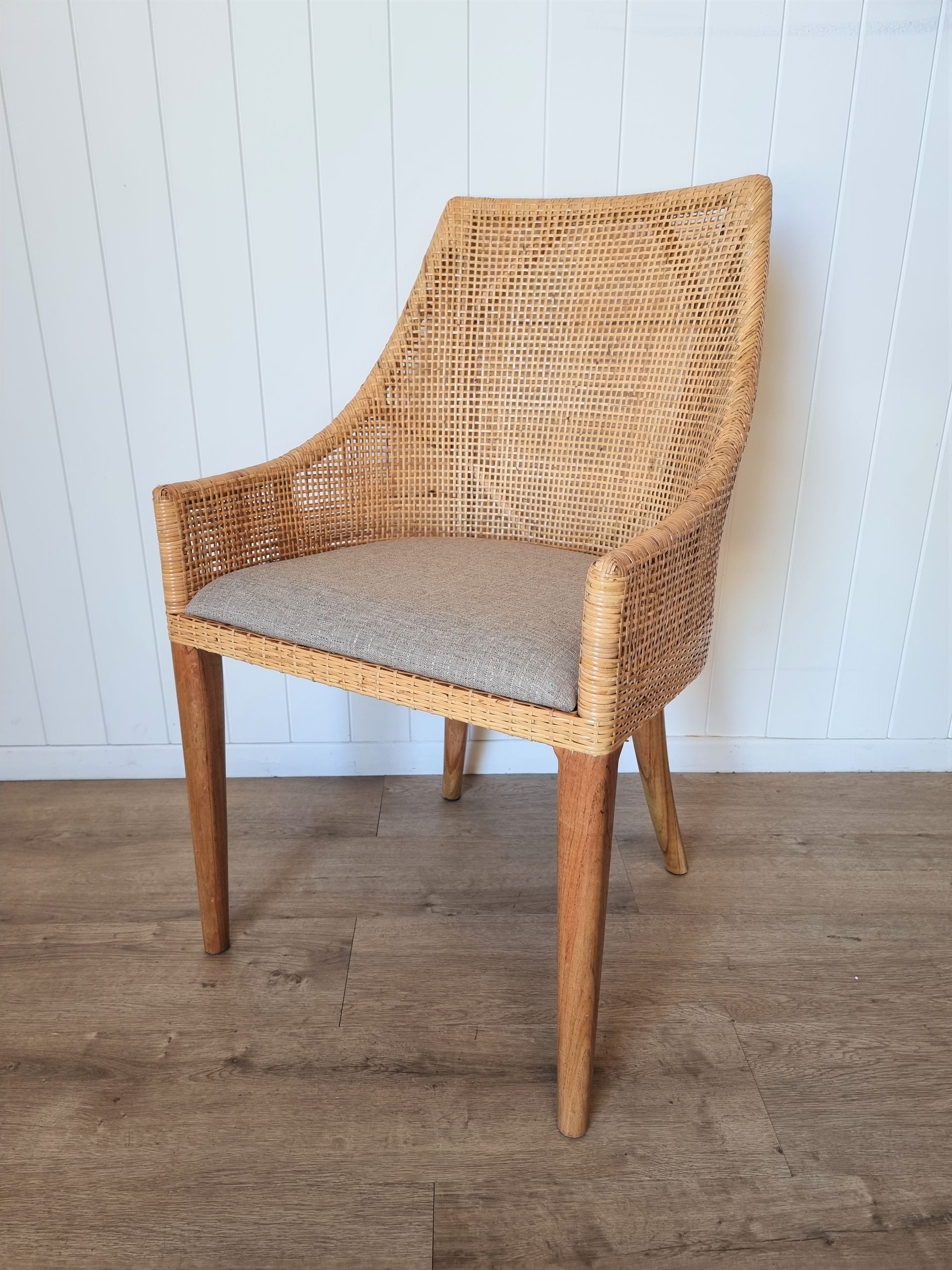 Miami Dining Chair In Natural Finish — Tropic Living In Smithfield, QLD