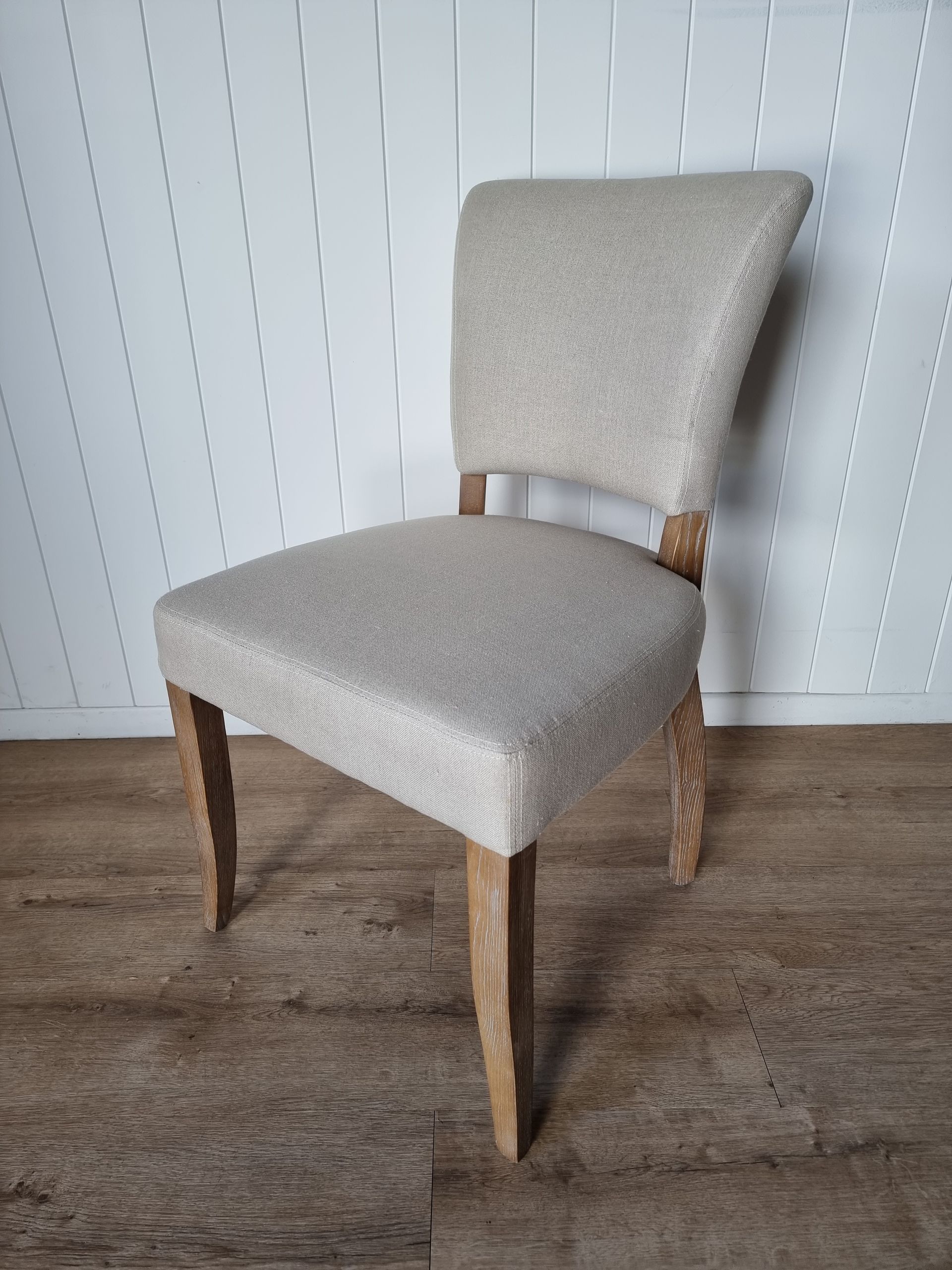 Lauren Dining Chair In Linen Fabric — Tropic Living In Smithfield, QLD