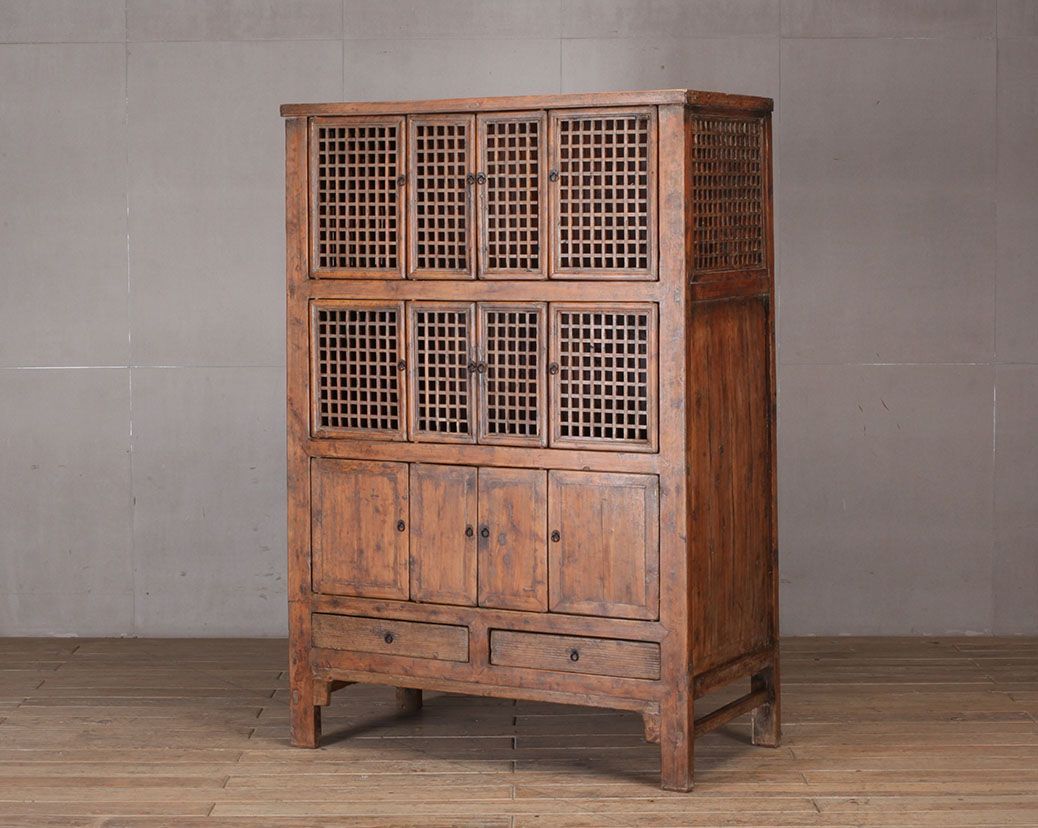 Vintage Chinese Cupboard Handcrafted From Pine Timber &mdash; Tropic Living In Smithfield, QLD