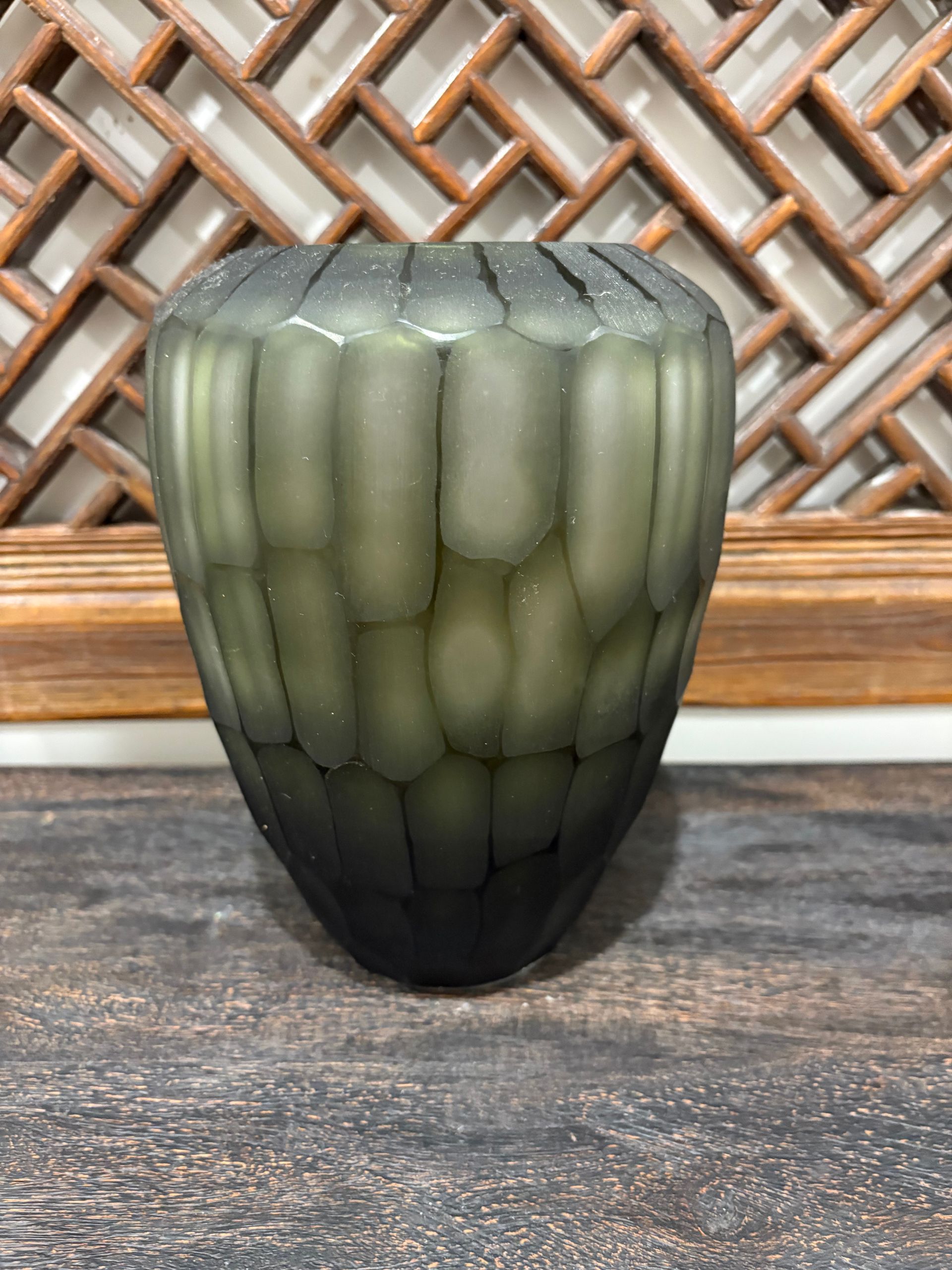 Green Nadi Glass Vase &mdash; Tropic Living In Smithfield, QLD
