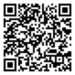Black-and-white QR code on a white background