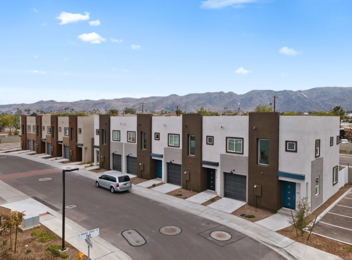 Building exterior at Stone View on Central.