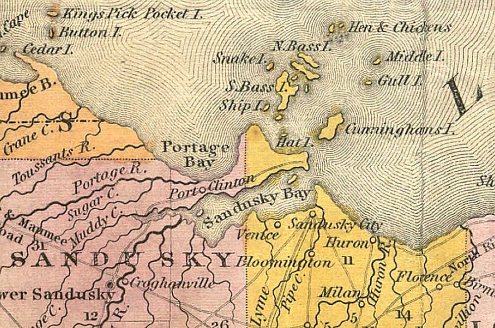 1800s Ottawa County Map