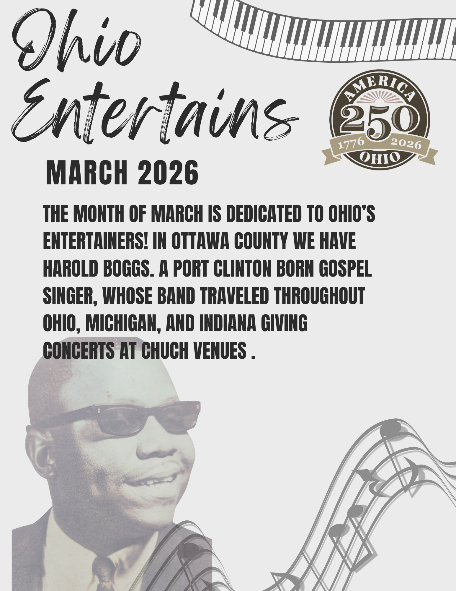 Ottawa County Museum - Monthly Themes - March