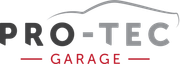 a logo for pro-tec garage - qua;ity car protection ceramic coating in Castle Hill
