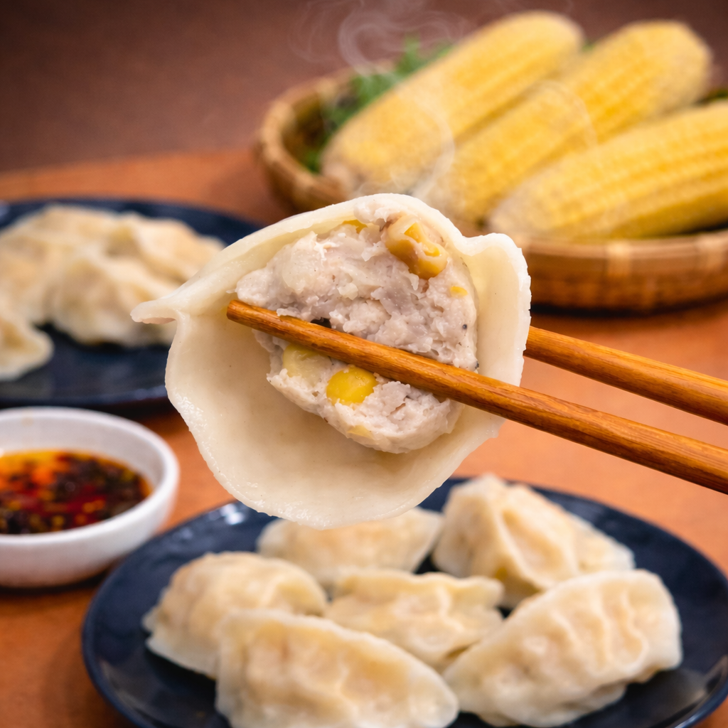 玉米大水餃