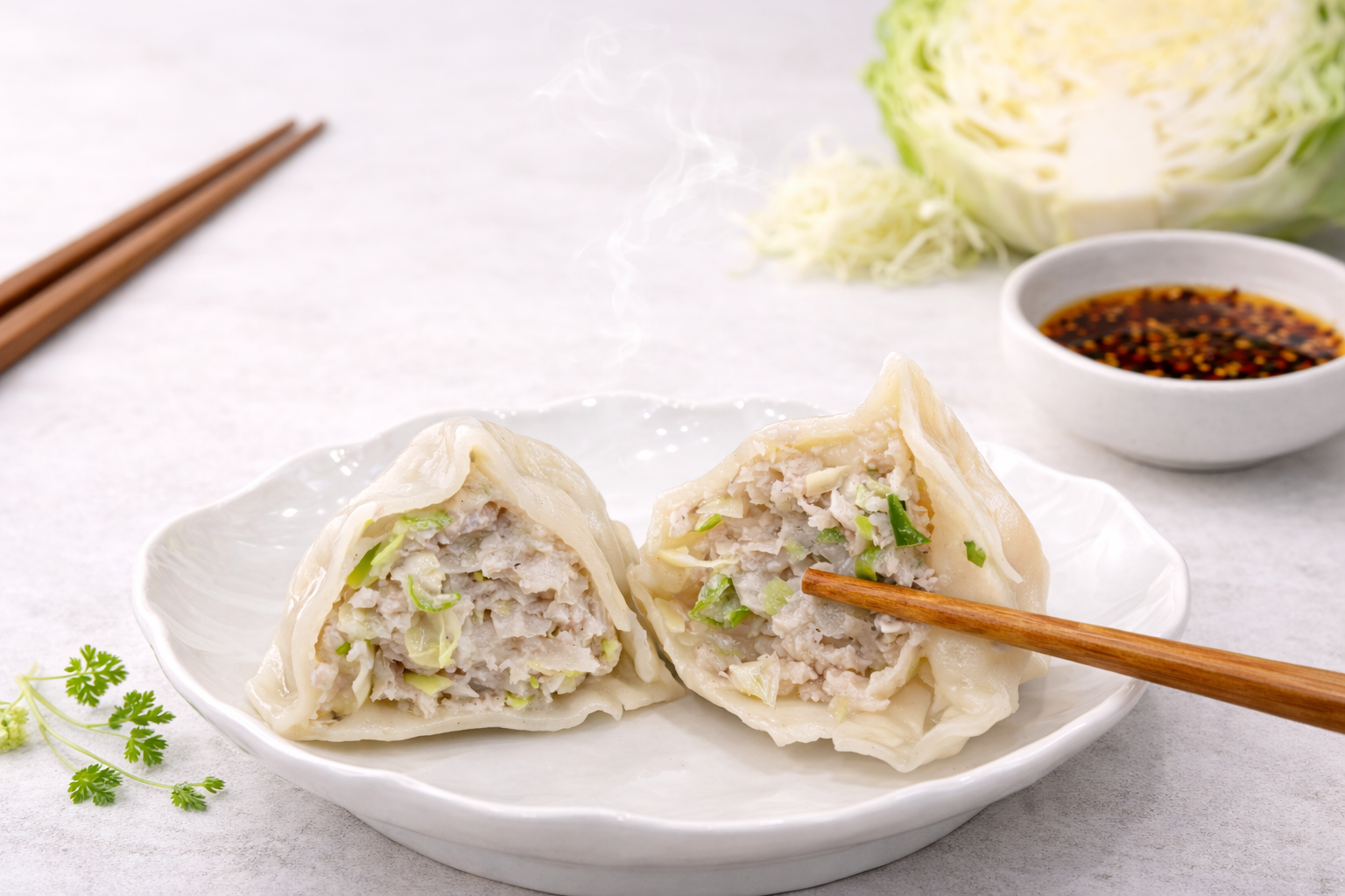 高麗菜大水餃