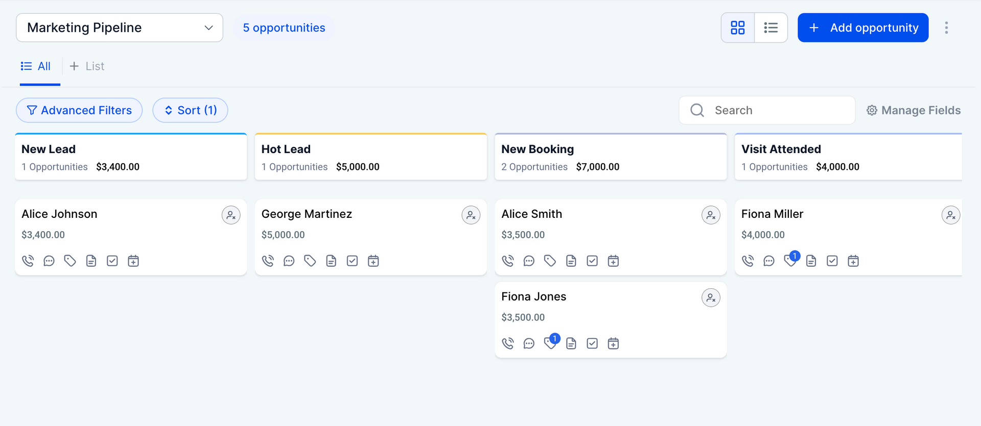 A screenshot of a web page with a bunch of cards on it.