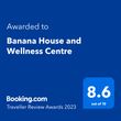 Tripadvisor Travellers Choice 2023 Award for Banana House