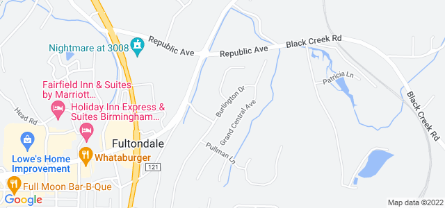 Map of business location