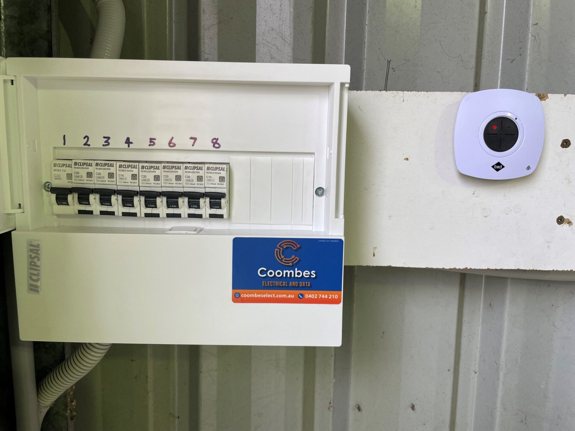 Coombes Electrical & Data Electrician in Tamworth