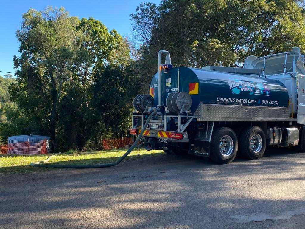 Water Truck Deliver — Water TopUps Gympie in Curra, QLD