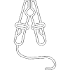 Icon of power leads