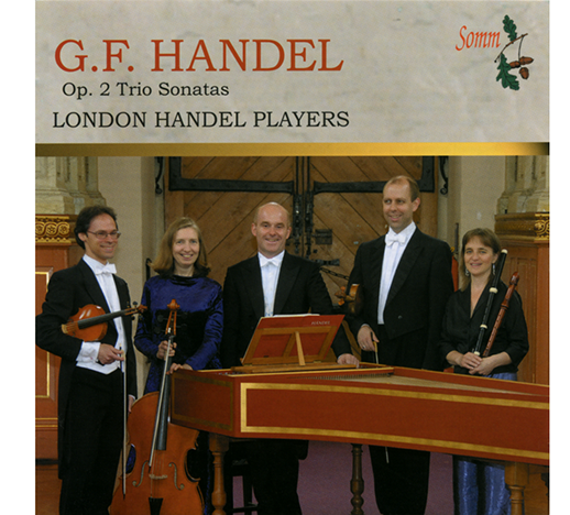 G.F. Handel Op. 2 Trio Sonatas CD Cover