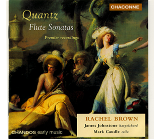 Quantz Flute Sonatas CD Cover