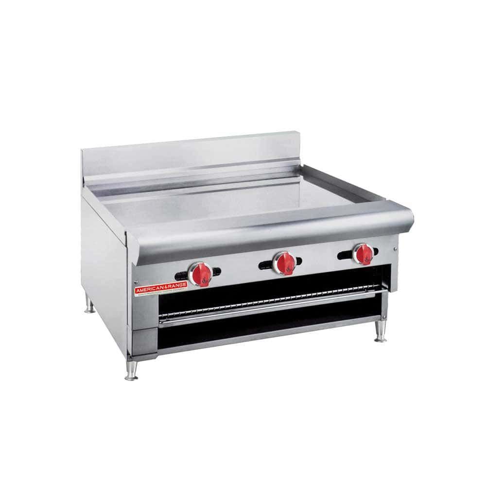 American Range Raised Griddle Broilers
