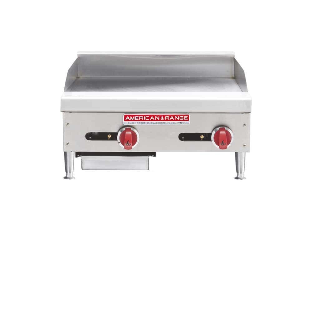 American Range Griddles Manual and Thermostatic