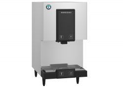Hoshizaki DCM-271BAH, Cubelet Ice and Water Dispenser, Air-cooled, Built in Storage Bin