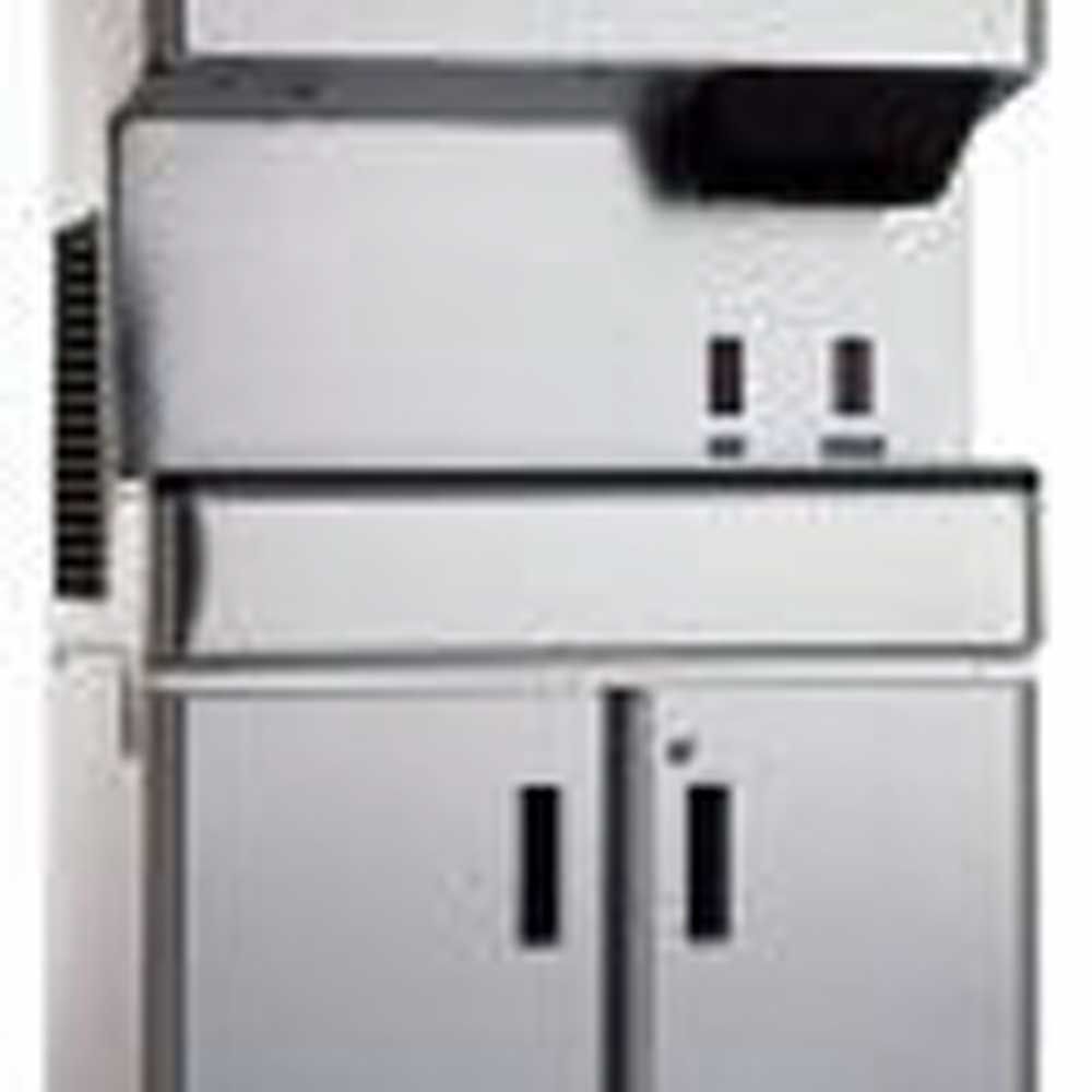 Hoshizaki DCM-500BAH-OS, Cubelet Icemaker, Air-cooled, Hands Free Dispenser, Built in Storage Bin