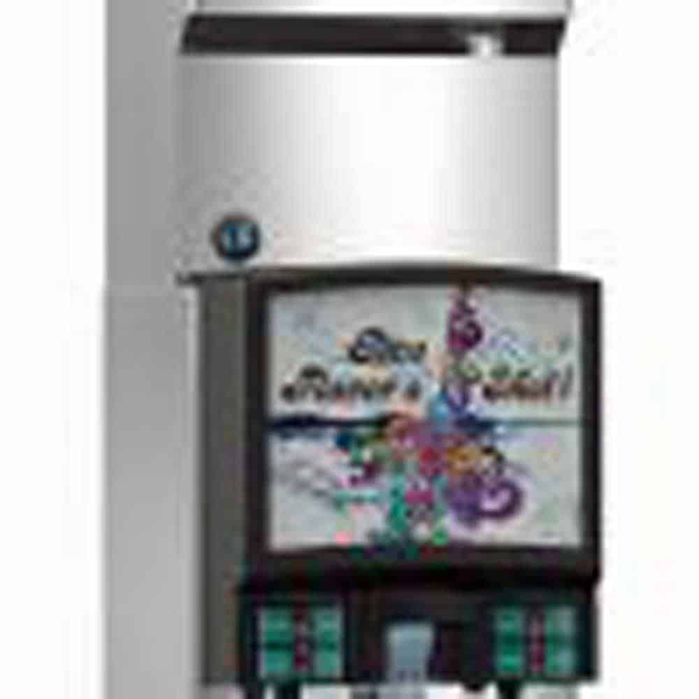 Hoshizaki KMS-1122MLJ with SRK-12J, Crescent Cuber Icemaker, Remote-cooled, Serenity Series