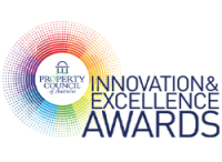 2017 Innovation & Excellence PCA Award - Diversity & Inclusion The logo for the property council of australia innovation and excellence awards.