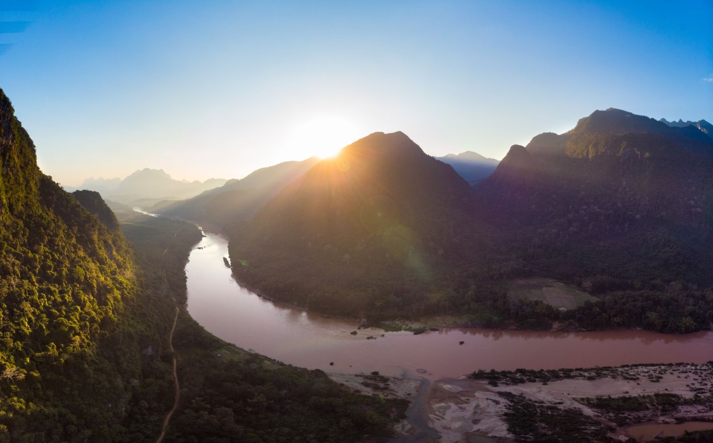 foto van tempel in laos