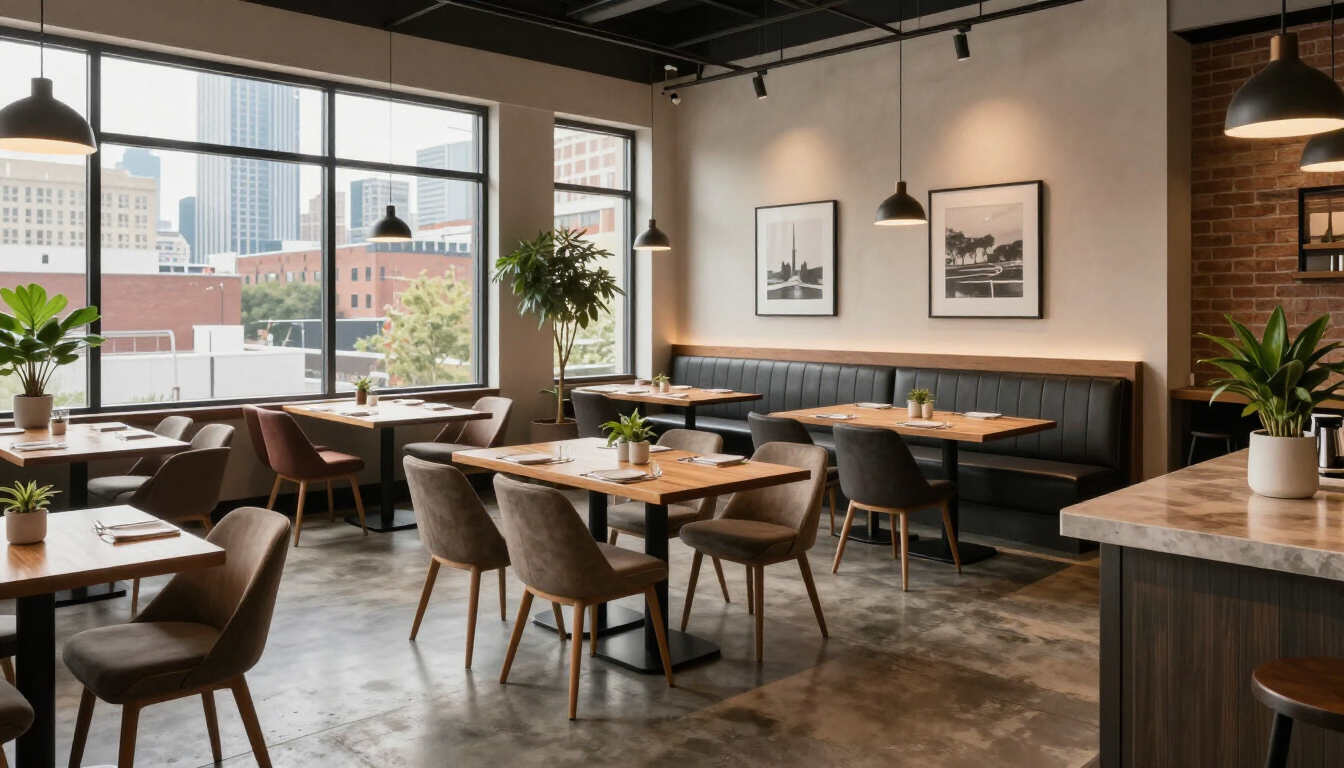 Midtown Rooftop Lounge interior