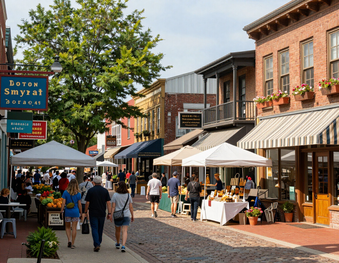 Smyrna market village