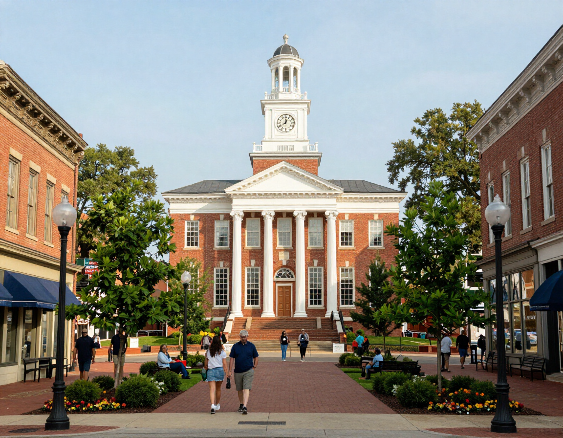 Lawrenceville historic square